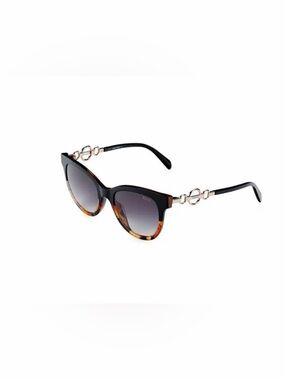 Tortoiseshell and Black Cat Eye Sunglasses -